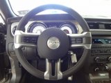 2012 Ford Mustang V6 Mustang Club of America Edition Coupe Steering Wheel