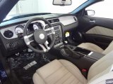 2012 Ford Mustang V6 Premium Convertible Stone Interior
