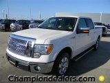 2011 White Platinum Metallic Tri-Coat Ford F150 Lariat SuperCrew #59359950