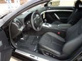 2012 Infiniti G 37 Convertible Graphite Interior
