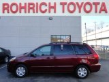 2008 Salsa Red Pearl Toyota Sienna LE #59376003