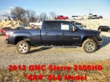 2012 Midnight Blue Metallic GMC Sierra 2500HD SLE Crew Cab 4x4 #59375963