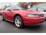 2000 Ford Mustang GT Convertible Front 3/4 View