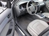 2010 Audi A4 2.0T quattro Sedan Light Gray Interior