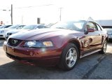 2004 40th Anniversary Crimson Red Metallic Ford Mustang V6 Coupe #59375903