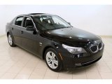 2009 Jet Black BMW 5 Series 528xi Sedan #59375882