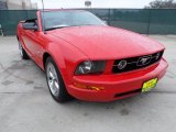 2006 Torch Red Ford Mustang V6 Premium Convertible #59375691