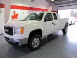 2012 Summit White GMC Sierra 2500HD SLE Extended Cab 4x4 #59375489