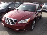 2012 Deep Cherry Red Crystal Pearl Coat Chrysler 200 Limited Sedan #59375867