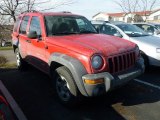 2003 Flame Red Jeep Liberty Sport 4x4 #59375437