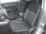 2012 Mitsubishi Outlander Sport ES Black Interior