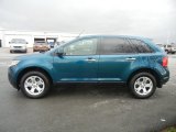 Mediterranean Blue Metallic Ford Edge in 2011