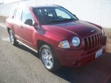 2008 Inferno Red Crystal Pearl Jeep Compass Sport #59415503