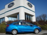 2012 Blue Candy Metallic Ford Fiesta SE Sedan #59415491