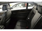 2012 BMW 7 Series 740Li Sedan Black Interior