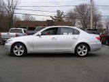 Titanium Silver Metallic BMW 5 Series in 2008