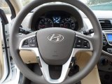 2012 Hyundai Accent GLS 4 Door Steering Wheel