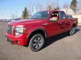 2012 Red Candy Metallic Ford F150 FX4 SuperCab 4x4 #59415319
