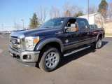 2012 Dark Blue Pearl Metallic Ford F350 Super Duty Lariat Crew Cab 4x4 #59415297