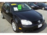 2007 Black Uni Volkswagen Rabbit 2 Door #5943381