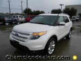 2012 White Platinum Tri-Coat Ford Explorer Limited #59415290