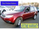 2009 Camellia Red Pearl Subaru Forester 2.5 X #59415250