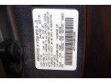 2008 G Color Code for Amethyst Graphite Gray - Color Code: K57