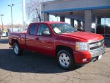 2008 Victory Red Chevrolet Silverado 1500 LT Extended Cab 4x4 #59415591