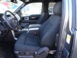 2012 Ford F150 FX4 SuperCab 4x4 Black Interior