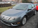 2012 Steel Blue Metallic Ford Fusion Hybrid #59478788