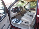 2006 Ford F350 Super Duty Lariat Crew Cab Dually Tan Interior