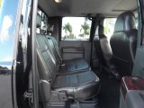 2010 Ford F450 Super Duty Lariat Crew Cab 4x4 Dually Black Interior
