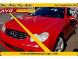 2005 Mars Red Mercedes-Benz CLK 500 Coupe #59478676