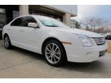 2009 Ford Fusion White Suede