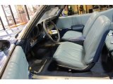 1969 Oldsmobile Cutlass S Convertible Blue Interior