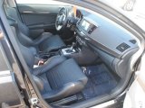 2010 Mitsubishi Lancer Evolution MR Black Full Leather Interior