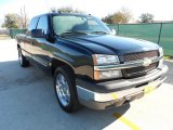 2004 Black Chevrolet Silverado 1500 LS Extended Cab #59478623