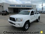 Super White Toyota Tacoma in 2007