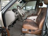 2003 Ford F150 King Ranch SuperCrew 4x4 Castano Brown Leather Interior