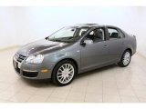 Platinum Gray Metallic Volkswagen Jetta in 2009