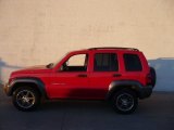 2003 Flame Red Jeep Liberty Sport 4x4 #59478579