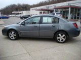 2007 Storm Gray Saturn ION 3 Sedan #5931408