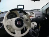 2012 Fiat 500 c cabrio Gucci Steering Wheel