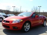 2009 Sunset Pearlescent Pearl Mitsubishi Eclipse Spyder GS #5943344