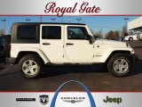 2010 Stone White Jeep Wrangler Unlimited Sahara 4x4 #59528837