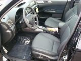2012 Subaru Forester 2.5 XT Touring Black Interior