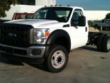 2012 Oxford White Ford F550 Super Duty XL Regular Cab Chassis #59529384