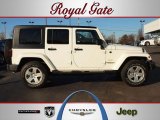 2010 Stone White Jeep Wrangler Unlimited Sahara 4x4 #59529370