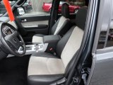 2009 Mercury Mariner V6 Premier 4WD Black Leather/Stone Alcantara Interior