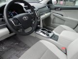 2012 Toyota Camry Hybrid XLE Ash Interior